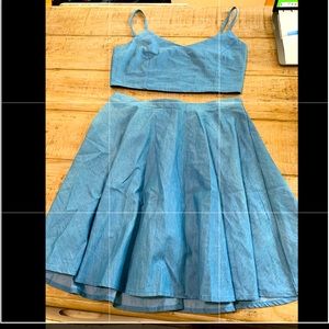 Zaful 2 piece jean outfit! Have to see to believe